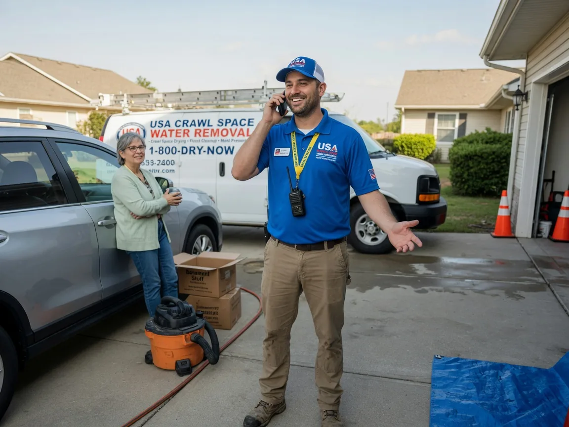 Crawl Space Water Removal Lincoln, DE FAQs